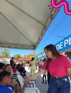 Detinha participa de grande dia de conquistas e entregas para Presidente Juscelino