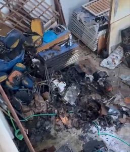 Incêndio atinge loja Topa Tudo Móveis Semi Novos, na Avenida Camboa, em São Luís
