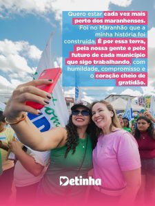 Meu lugar é no Maranhão’: Detinha reforça compromisso com o povo ao explicar pré-candidatura à Alema