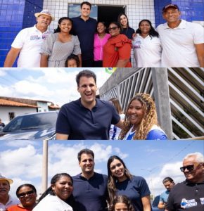 Orleans Brandão participa das comemorações pelos 174 anos de Imperatriz e reforça agenda municipalista em Lago Verde e Conceição do Lago-Açu